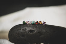 Load image into Gallery viewer, Gemstone Stud Earrings