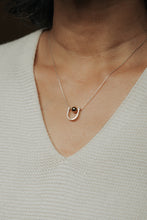 Load image into Gallery viewer, Arc and Sphere Mixed Metal Necklace