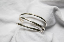 Load image into Gallery viewer, Sterling Silver Stamped Bangles