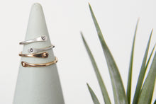 Load image into Gallery viewer, Initial Wrap Ring