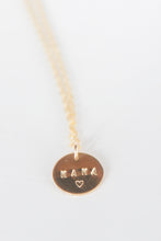 Load image into Gallery viewer, Customized Medium Disc Necklace