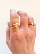 Load image into Gallery viewer, Initial Wrap Ring