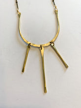 Load image into Gallery viewer, Lines Necklace in Brass