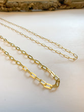 Load image into Gallery viewer, Paperclip Layering Chain