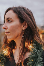 Load image into Gallery viewer, Lunar Herkimer Earrings