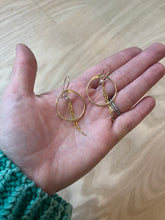 Load image into Gallery viewer, Elodie Fringe Hoops
