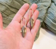 Load image into Gallery viewer, Pyrite Earrings
