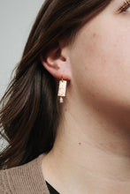 Load image into Gallery viewer, Petal and Pearl Drop Earrings
