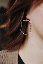 Load image into Gallery viewer, Soft Tide Wavy Hoops
