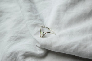 Nova Gemstone V Ring