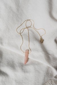 Raw Gemstone Slider Necklace