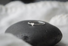 Load image into Gallery viewer, Small Heart Stacking Ring
