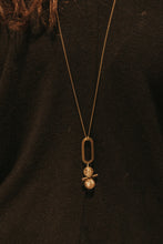 Load image into Gallery viewer, Rutilated Quartz Bar Necklace
