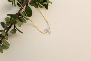 Herkimer Fidget Necklace