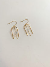 Load image into Gallery viewer, Herkimer Arch Earrings
