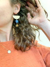 Load image into Gallery viewer, The Sun and the Moon Earrings
