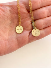 Load image into Gallery viewer, Customized Medium Disc Necklace
