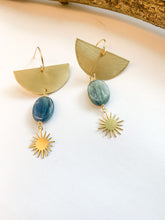 Load image into Gallery viewer, The Sun and the Moon Earrings
