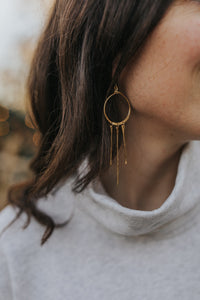 Gold Sunlight Earrings